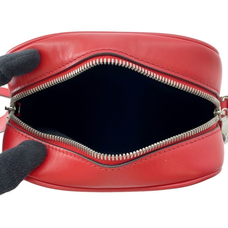 Louis Vuitton Shoulder Bag Epi Danube PM Supreme Red Noir Black