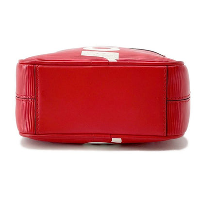 Louis Vuitton Shoulder Bag Epi Danube PM Supreme Red Noir Black