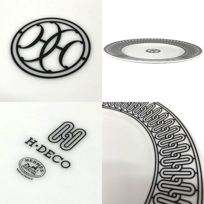 Hermes Deco Ash Deco No1 Deco Design Plate Black