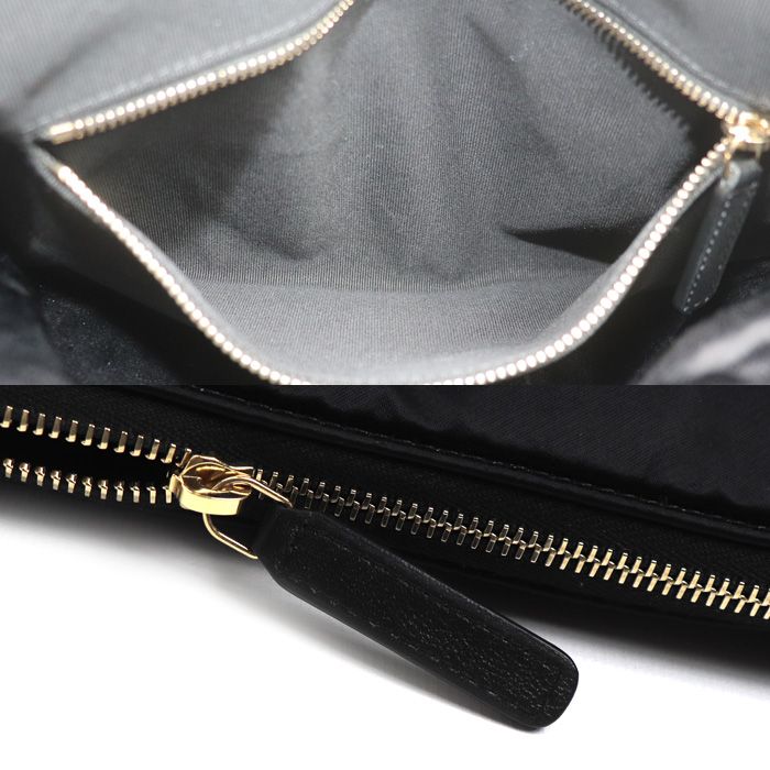 Chanel Quilted Grosgrain 2-Way Tote Black