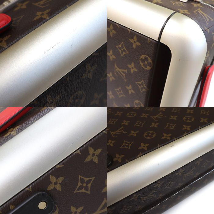 Louis Vuitton Horizon 55 Travel Bag Monogram Poppy Red