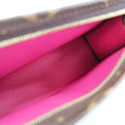 Louis Vuitton Trio Posh Toilette LV Monogram Pouch Brown Gold