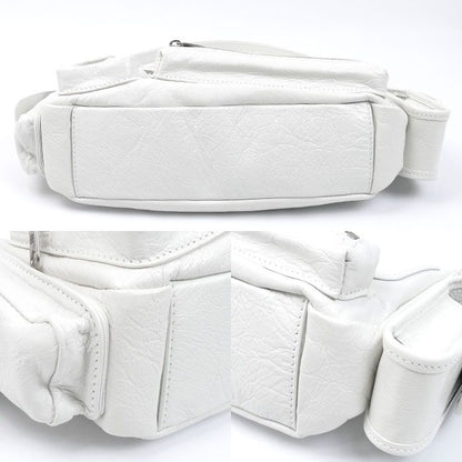 Balenciaga Super Business Shoulder Bag White