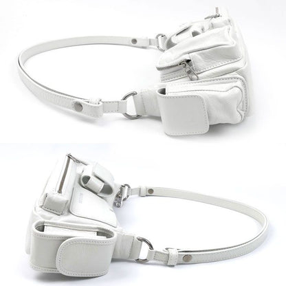 Balenciaga Super Business Shoulder Bag White