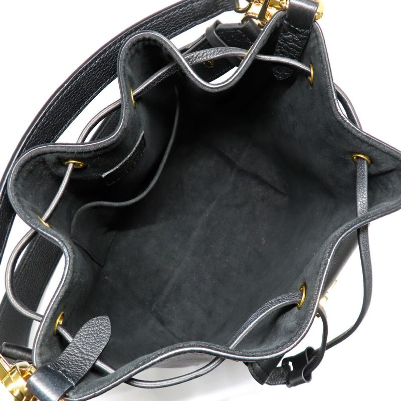 Louis Vuitton Lockme Bucket NV Shoulder Bag 2-Way Black