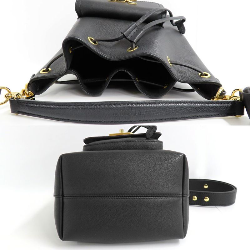 Louis Vuitton Lockme Bucket NV Shoulder Bag 2-Way Black