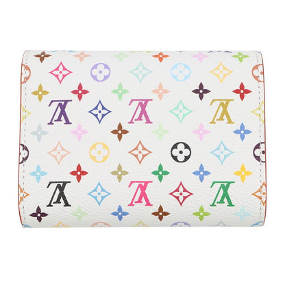 Louis Vuitton Trifold Wallet Monogram LV TM Multicolor - White