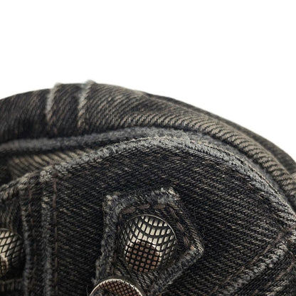 Balenciaga Shoulder Bag le Cagole XS Denim Gray Black