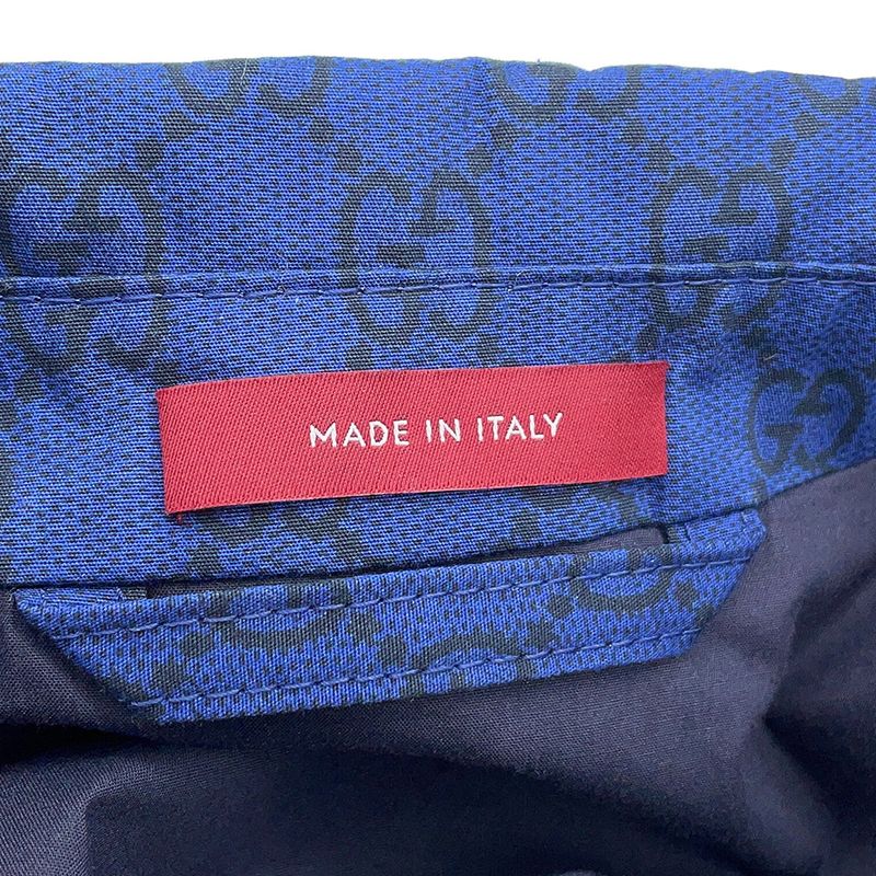 Gucci Jacket GG Cotton Web Stripe Poplin 50
