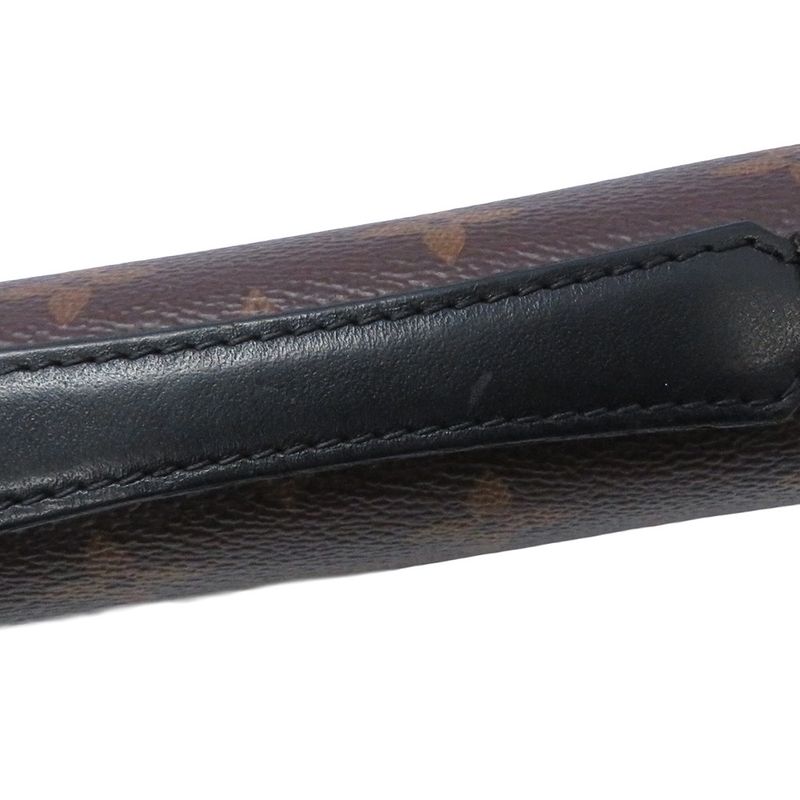 Louis Vuitton Wallet Monogram Macassar Zippy XL Noir Black
