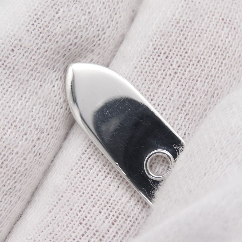 Hermes Necklace Book le Inflexible Silver PM 44