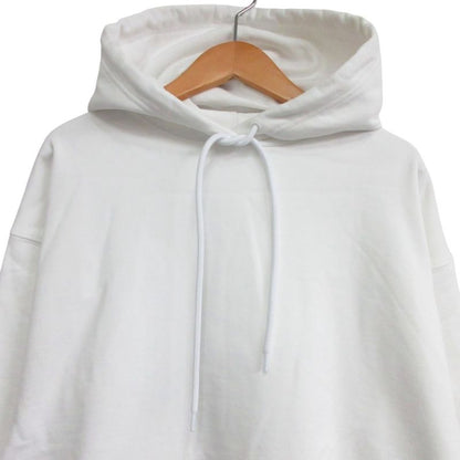 Balenciaga Back Logo Hoodie Oversize XS White