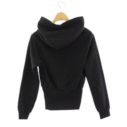 Balenciaga Cropped Hoodie Long Sleeve XS Black