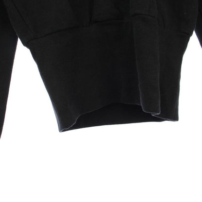 Balenciaga Cropped Hoodie Long Sleeve XS Black