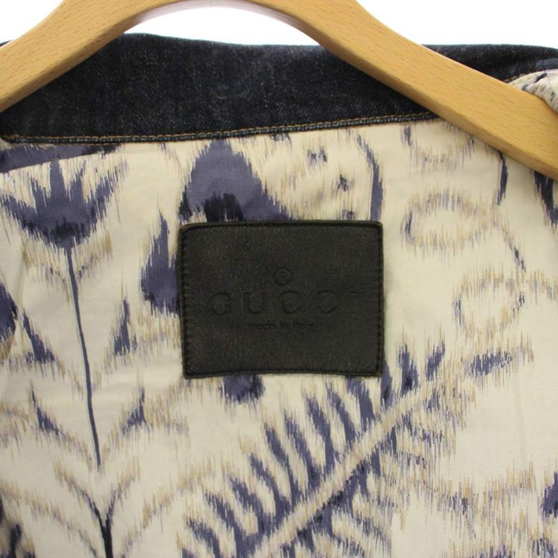 Gucci Denim Jacket 46 Blue