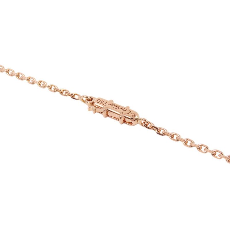 Cartier Necklace Delice de Gore Amethyst Turquoise Diamond 18K Pink
