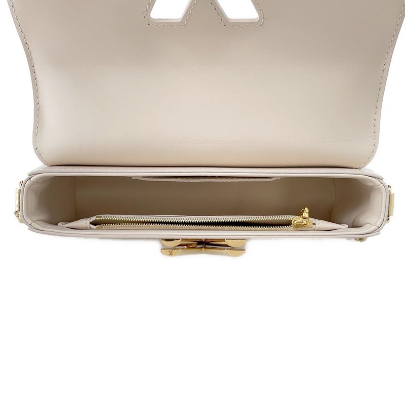 Louis Vuitton Handbag Epi Twist West Bag Quartz White
