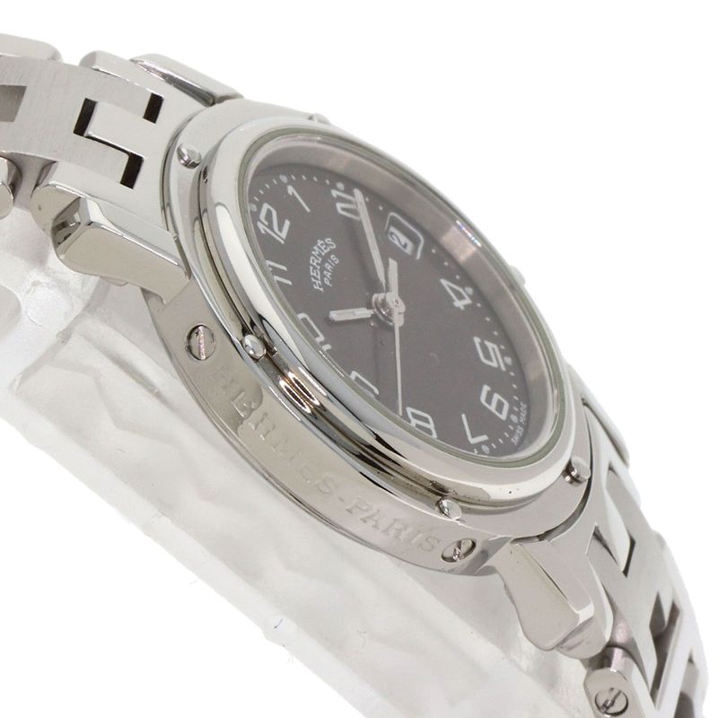 Hermes Clipper Watch SS