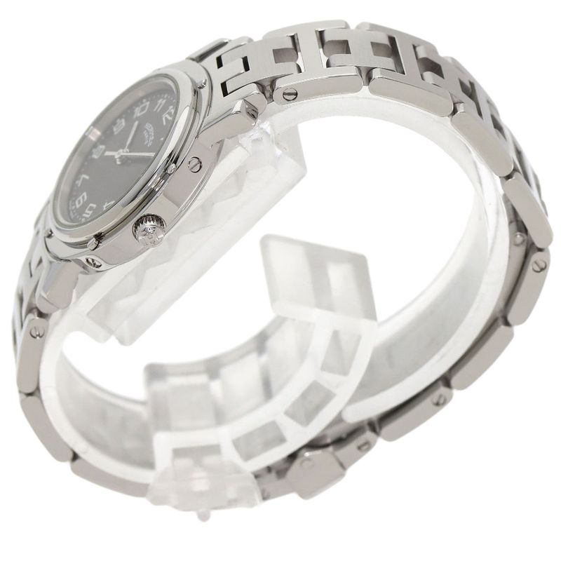 Hermes Clipper Watch SS
