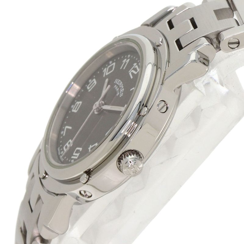Hermes Clipper Watch SS