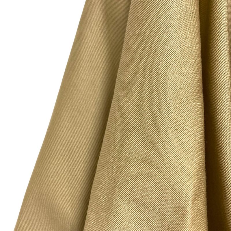 Prada Fit Chino Midi Skirt 36 Beige