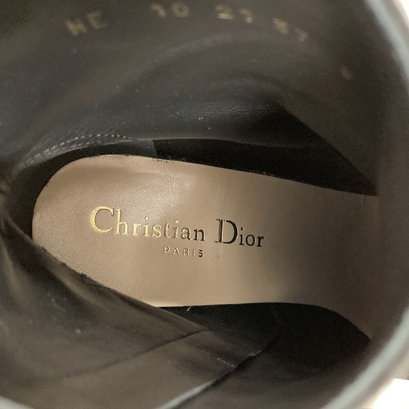 Dior Suede Ankle Boots Black