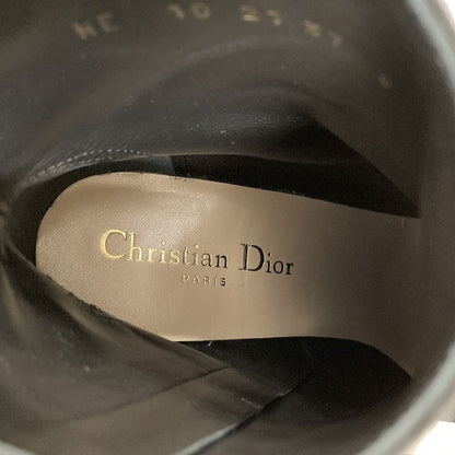 Dior Suede Ankle Boots Black