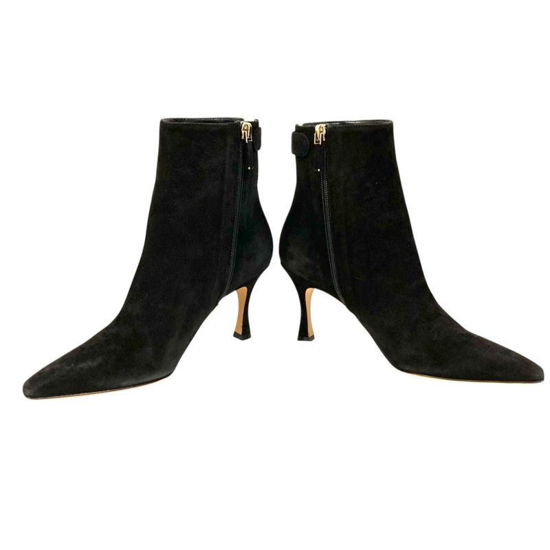 Dior Suede Ankle Boots Black