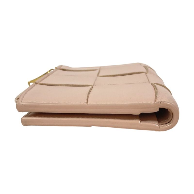 Bottega Veneta Maxi Intrecciato Cassette Leather Wallet