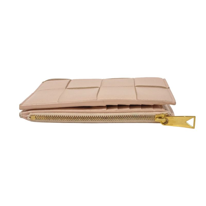 Bottega Veneta Maxi Intrecciato Cassette Leather Wallet