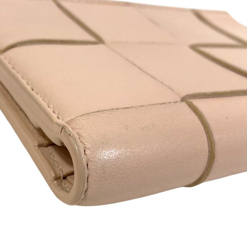 Bottega Veneta Maxi Intrecciato Cassette Leather Wallet