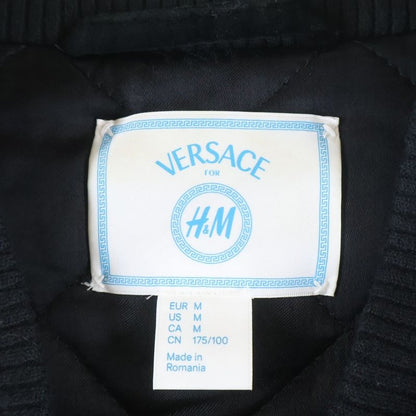 Versace H&M Velvet Bomber Jacket Black