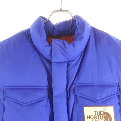 Gucci the North Face Down Vest Jacket Blue