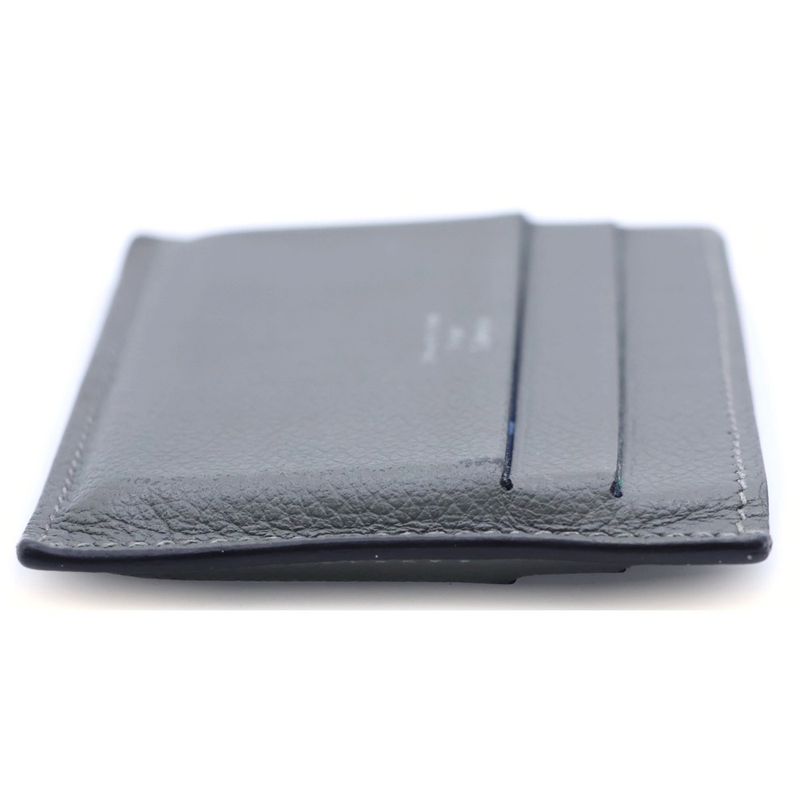Hermes Citizen Twill Lining Design Leather Card Case Business Holder Set