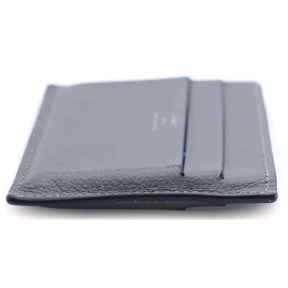 Hermes Citizen Twill Lining Design Leather Card Case Business Holder Set