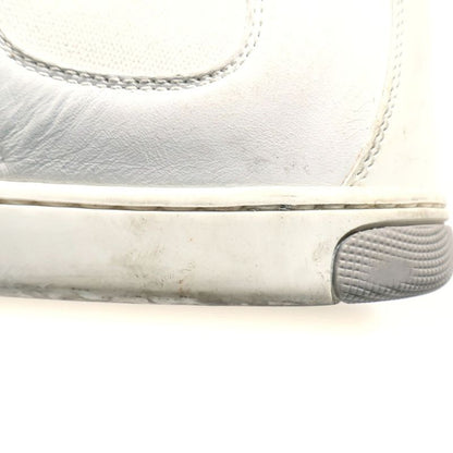 Louis Vuitton Side Gore Leather Low Cut Sneakers Shoes White