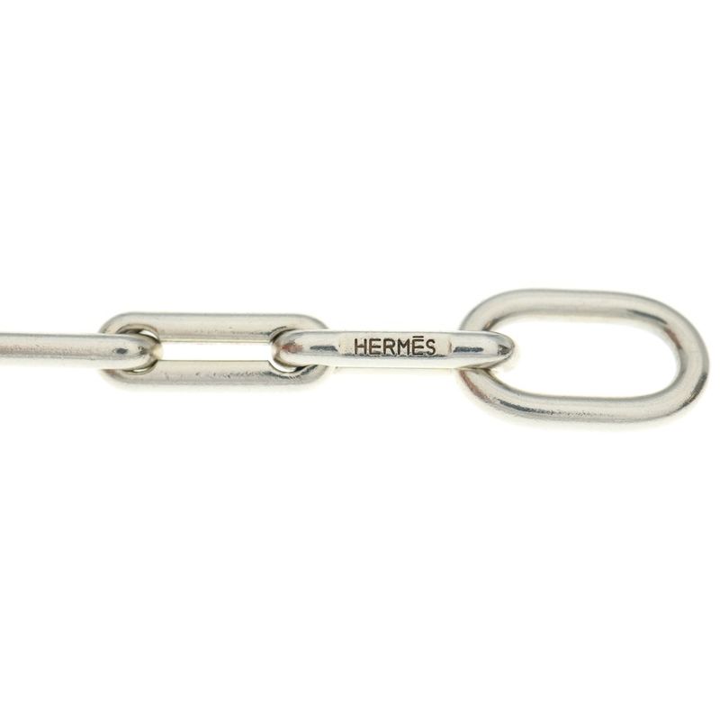 Hermes Vintage Salambo Vintage Sarah 11 Link Bracelet Silver