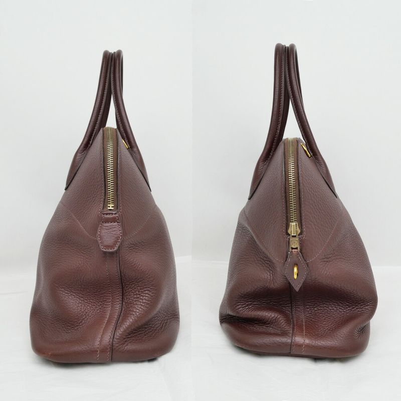 Hermes Bolide 35 Tote Hand Havana Taurillon Clemence