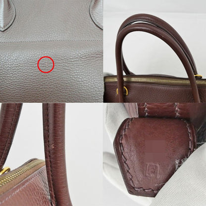 Hermes Bolide 35 Tote Hand Havana Taurillon Clemence