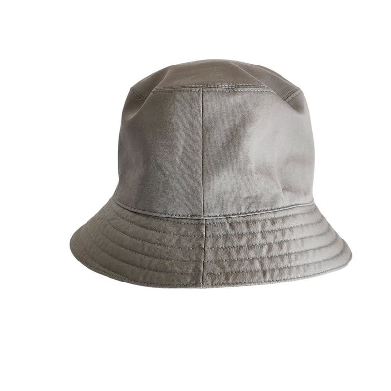 Hermes Fred Cut Bucket Hat 60 Gray