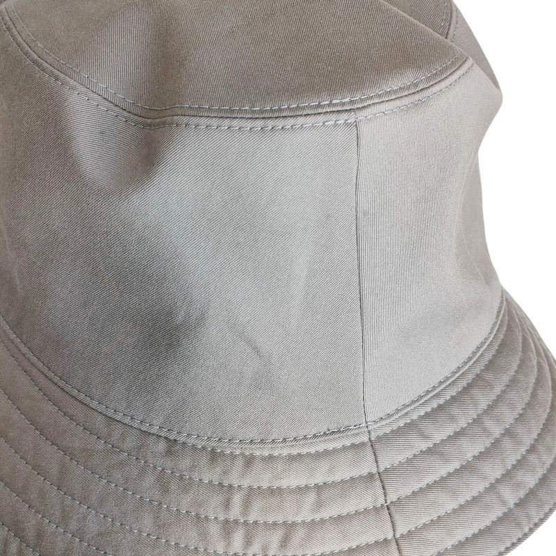 Hermes Fred Cut Bucket Hat 60 Gray