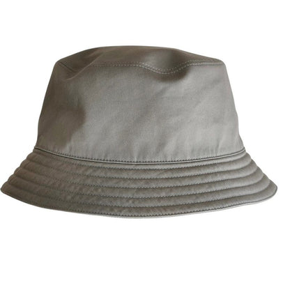 Hermes Fred Cut Bucket Hat 60 Gray