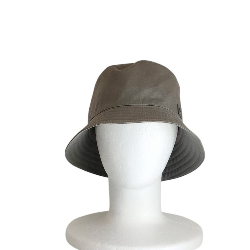Hermes Fred Cut Bucket Hat 60 Gray