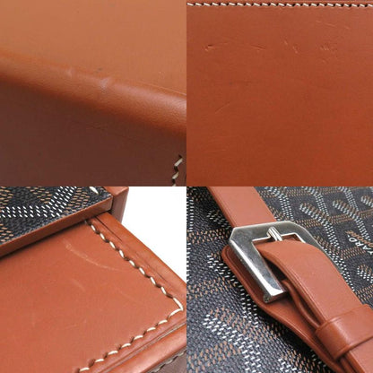 Goyard Watch Case Leather Canvas