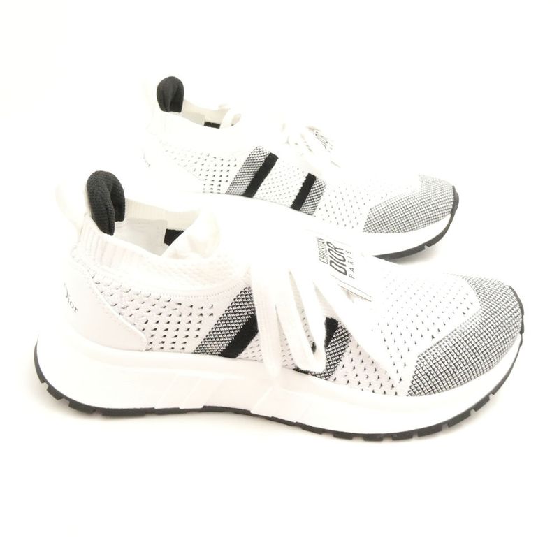 Dior Run'n'dior Sneakers 37 Low Cut Mesh Logo Black