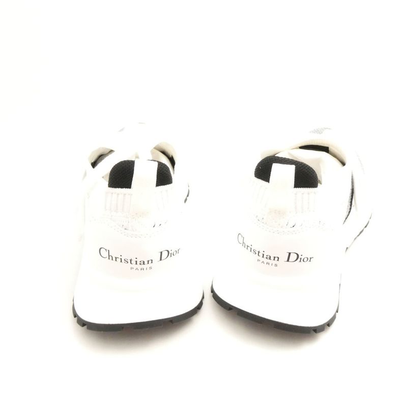 Dior Run'n'dior Sneakers 37 Low Cut Mesh Logo Black