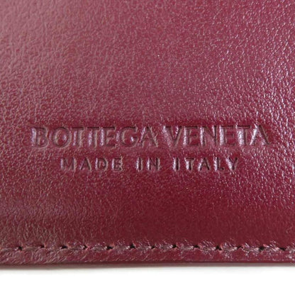 Bottega Veneta Trifold Wallet Leather Red