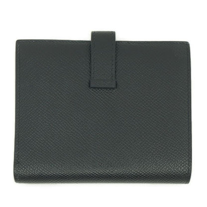 Hermes Bearn Compact Mini Wallet Manufactured Black