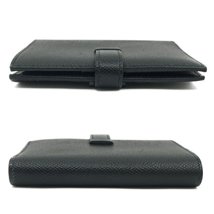 Hermes Bearn Compact Mini Wallet Manufactured Black