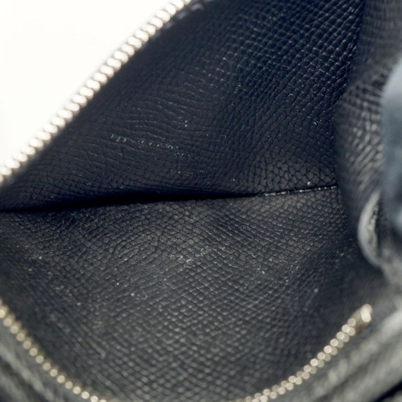 Hermes Bearn Compact Mini Wallet Manufactured Black